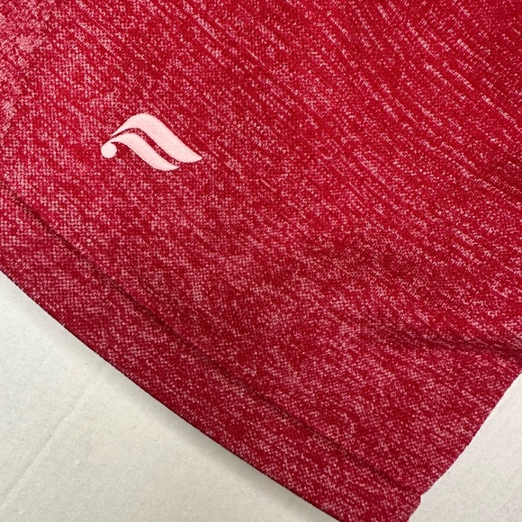 Fabletics Red Seamless Sports Bra & Bike Shorts Set Size Small - Picture 4 of 6